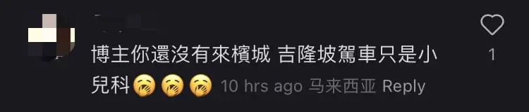 'Scared Me To Death!' — Taiwan Man Freaked Out By How Fast M'sians Drive On The Road comment 3