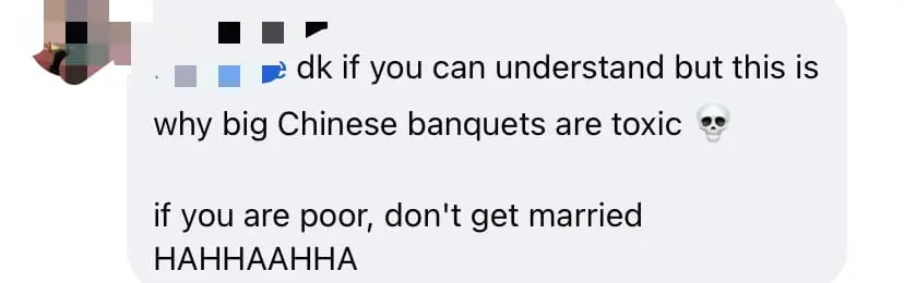 "RM20 Only?!"- M’sian Newlyweds Gripe Over Angpau Amount Given By Attendee At Wedding Dinner comment 1