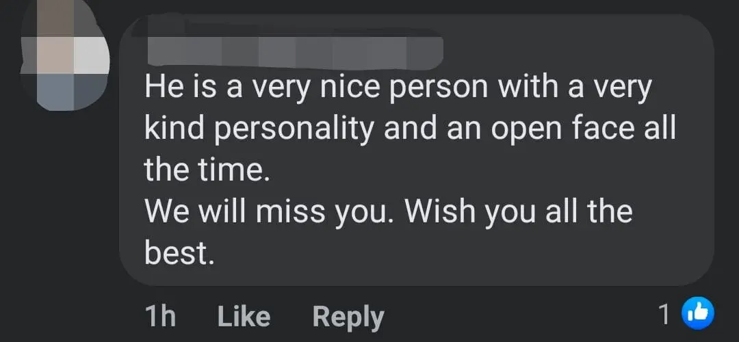 Local Anneh Retires From USM Penang Mamak, Students And Customers Wish Him Well