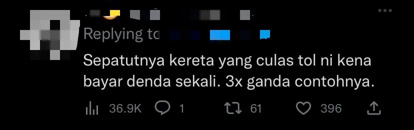 M'sian Mercedes Driver Busted For Skipping On Toll Fees For 45 Times comment 2