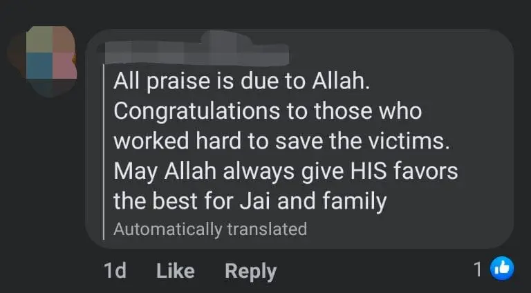 Courageous M'sian Man Jumps Into Lake In Johor To Rescue 3 Car Crash Victims From Drowning comment 2