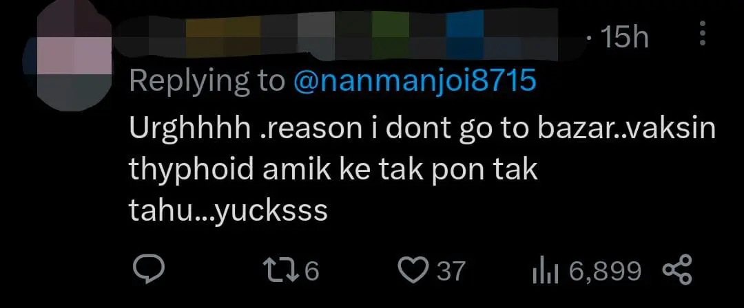 M'sian Bazaar Vendor Allegedly Spits Into Food, Netizens Left Disgusted comment 1