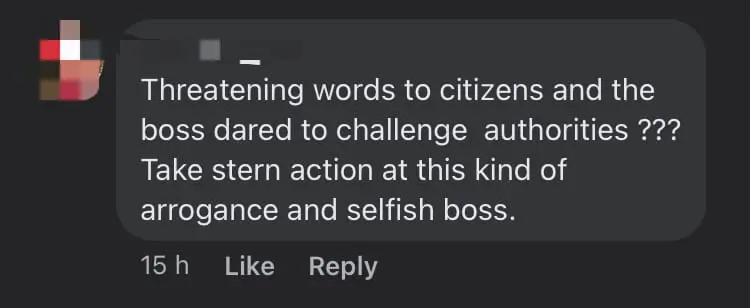 Sign Threatening To 'Destroy' Cars Parked At Sabah Bakery Goes Viral, Boss Apologises And Offers 20% Discount comment 1