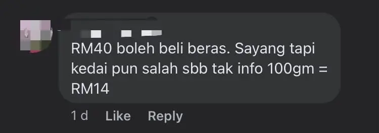 M'sian Woman Stunned After She Was Told To Pay RM40 For Pack Of Gummies comment 3