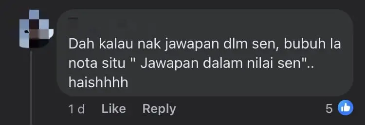 M'sian Student Fails To Score Full Marks As He Wrote RM2 Instead Of 200 Sen comment 4