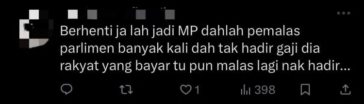 Hadi Awang Absent In Parliament, M'sians Say He's Wearing An 'Invisible Cloak' comment 3