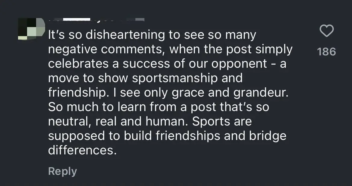 Hannah Yeoh Slammed By M'sians For Fangirling Over Thai Player Khunlavat comment 3