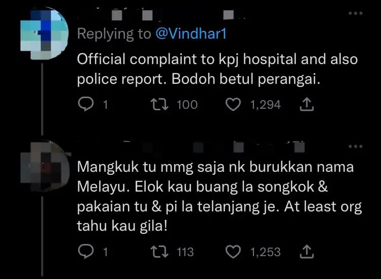 KPJ Klang Staff Caught Destroying 'Kholam' In Viral Clip, Now Under Investigation comment 1
