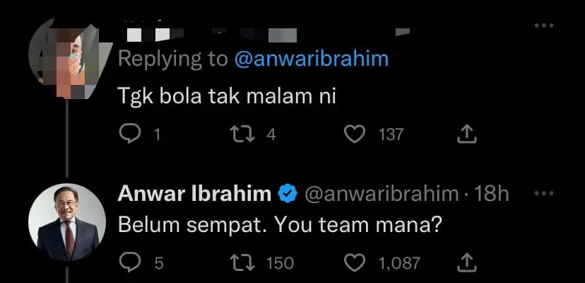 Anwar Jokes About Replying To Tweets He's Tagged In By Netizens comment 3