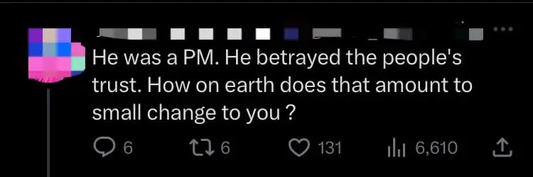 "RM42mil Is Small Change" — Former Law Minister Urges Anwar To Set Najib Free From Prison For The Sake Of M'sians comment 2