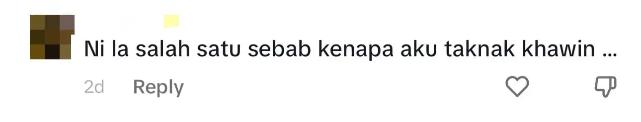 M'sian Woman Said She Cheated On Husband As She Found Him Boring Due To Dull Sex Life comment 1