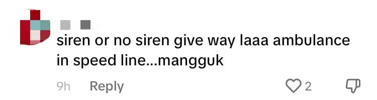 Hilux Blocks Ambulance Which Was Sending Semi-Critical Patient To PJ Hospital comment 2