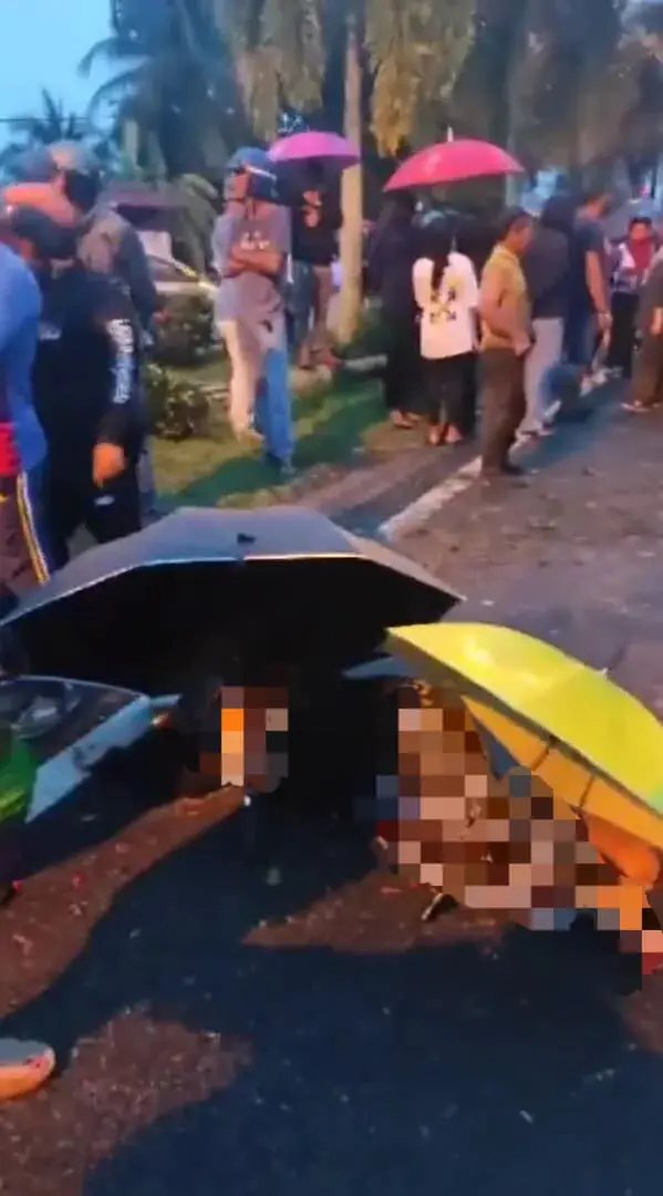 14yo M'sian Girl Drives Car And Collides With Motorcycle, Killing 1 & Injuring Another