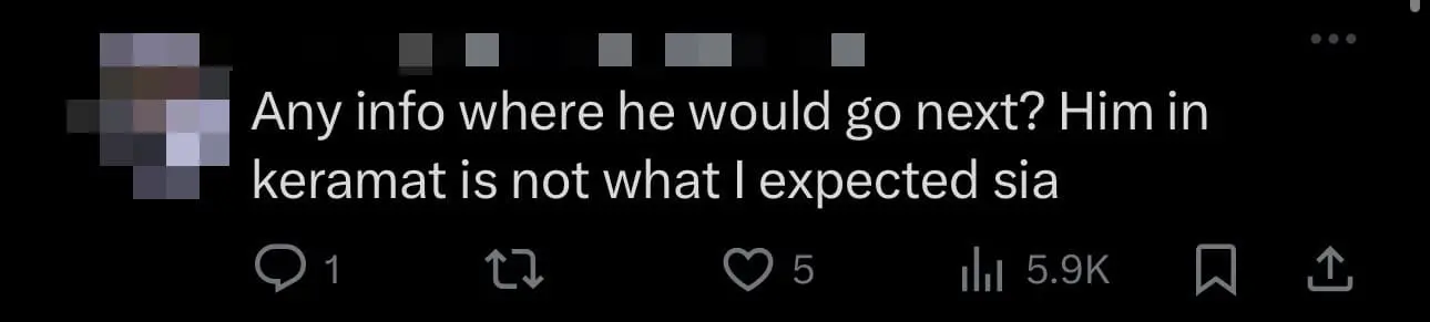 Netizens Confused After Lewis Hamilton Randomly Found At SMK Seri Keramat comment 2