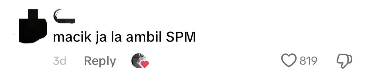 'Not Good Enough' — M'sian Woman Tells Son To Retake SPM After He Failed To Score Straight As comment 3