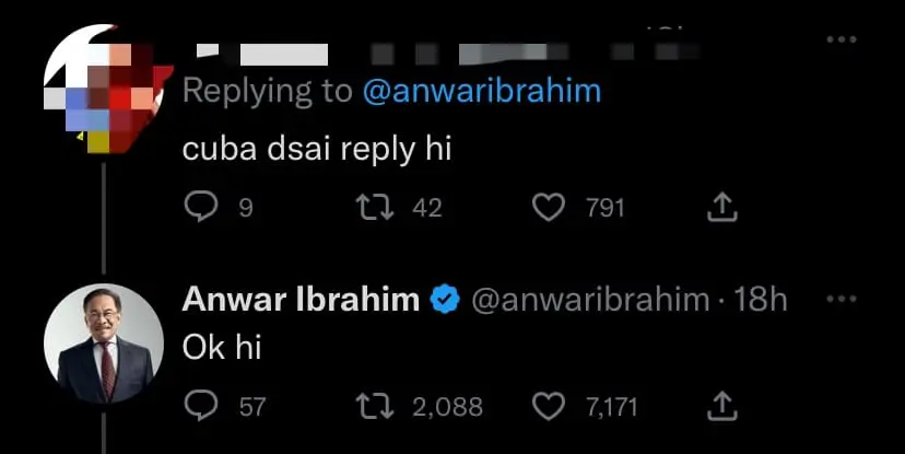Anwar Jokes About Replying To Tweets He's Tagged In By Netizens comment 1