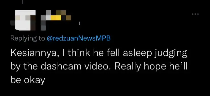 M'sian Man Slightly Injured Despite A Highway Barrier Penetrated His Car At Subang Federal Highway