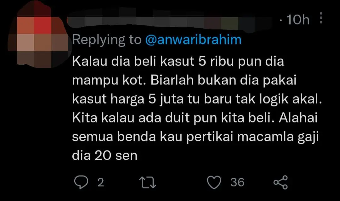 Anwar Defends RM5K LV Shoes, Says It Was A Gift From Johor Sultan