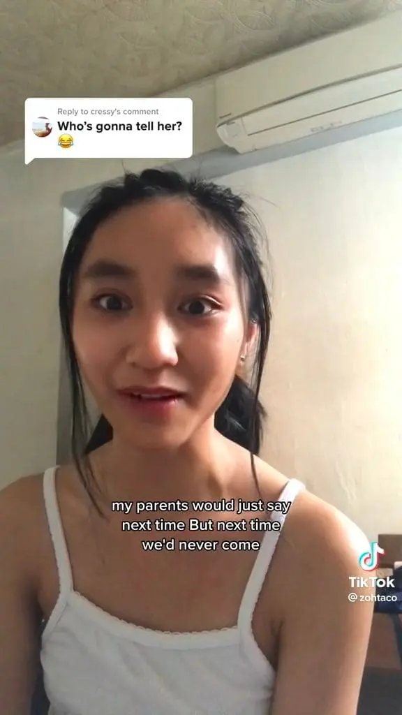 Zoe's family not able to afford BreadTalk