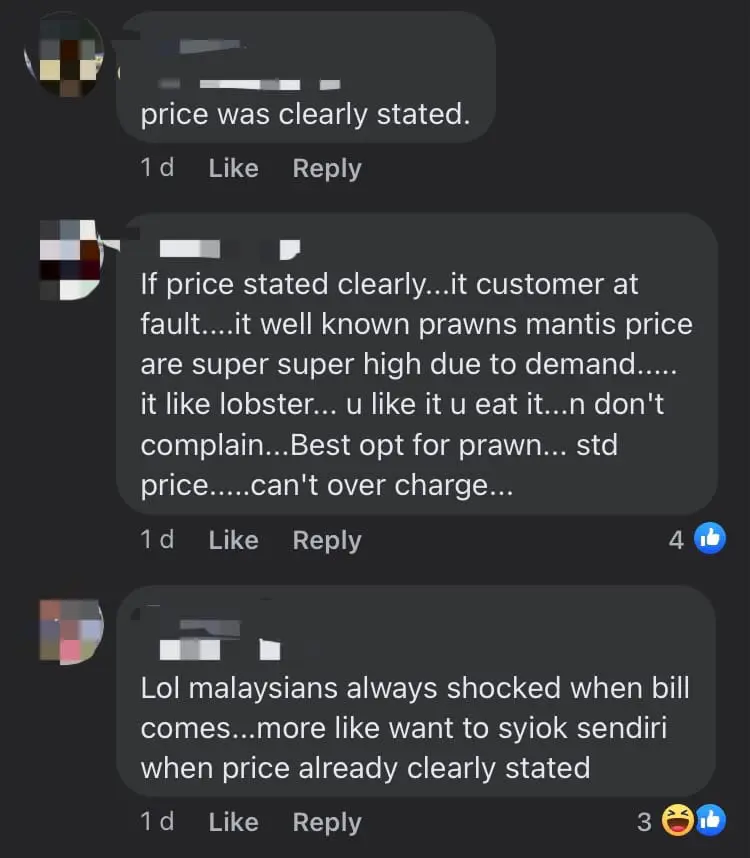 Is It My Fault That You Can't Read Food Prices Properly?