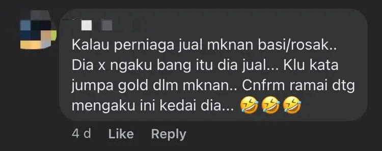 "Struck Gold!" — M'sian Man Finds Gold Necklace Inside Noodles He Bought From Bazaar comment 2