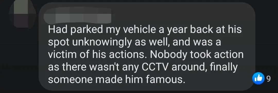 SG Man Throws Liquid Believed To Be Urine At Bus For Taking His Favorite Parking Spot comment 1