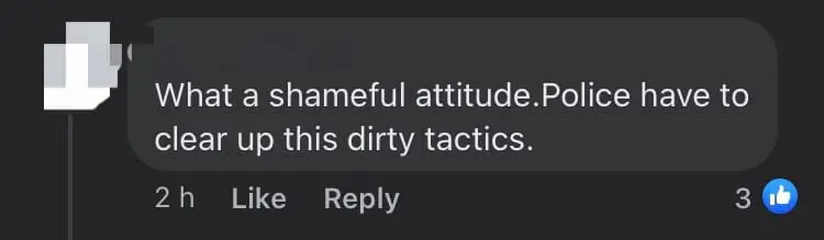 M'sian Driver Places Police Vest On Dashboard And Blocks Traffic, Police Now Looking For Suspect comment 3