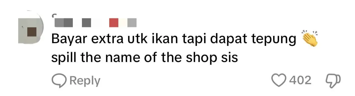M'sian Woman Rants Over RM26 Fish Tacos Which Had Too Much Oil But Little Fish comment 3