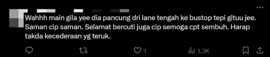 M'sian Policeman Flips Off From Motorbike After Crashing Into Honda City comment 1