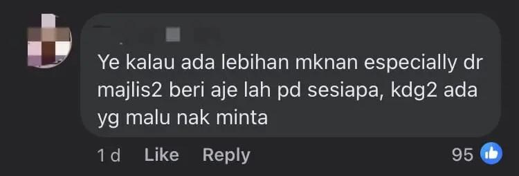 M'sian Praised For Giving Free Food To Man Who Couldn't Work Due To Fever comment 3