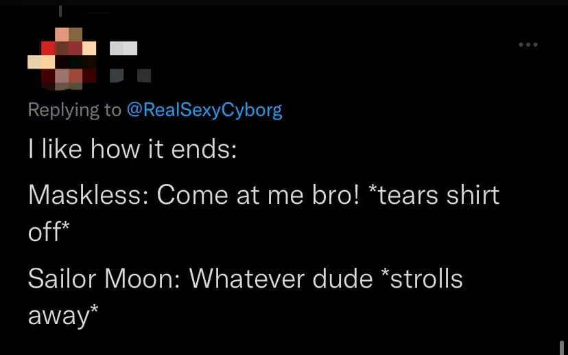 This Drunk Guy Attempts To Fight A Group Of Masculine Men Dressed In Sailor Moons Costumes In Hong Kong