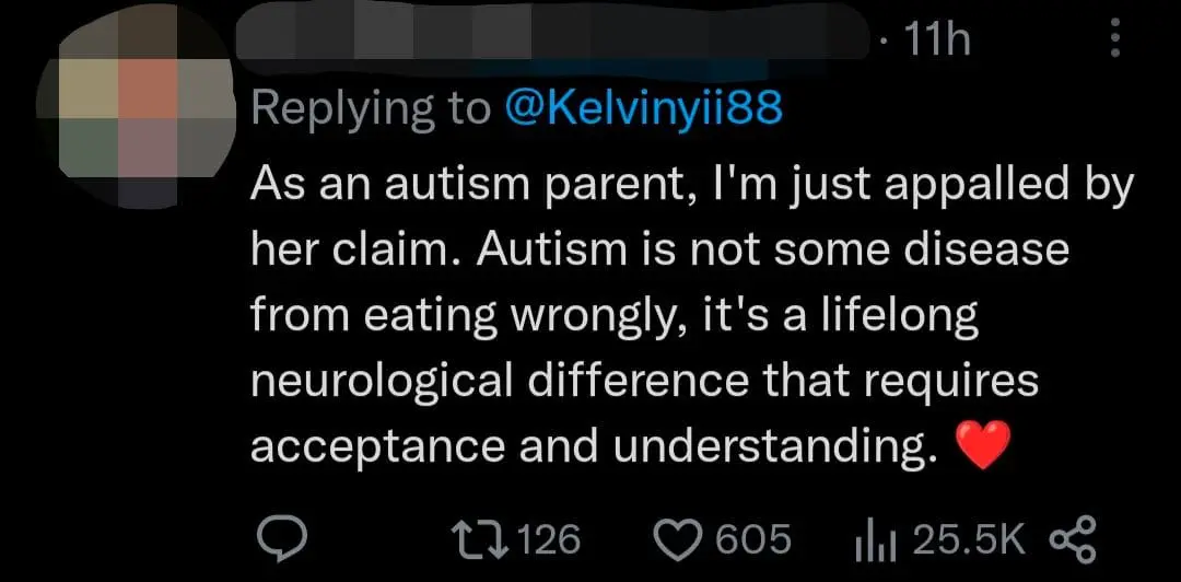 PAS MP Claims Menu Rahmah Food Causes Autism And Cancer