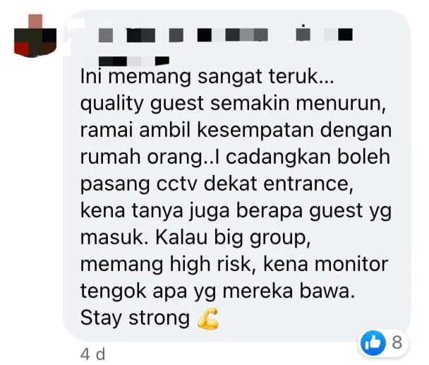 M'sian Airbnb Owner Shocked To Find Unit Littered With Beer Cans And Condoms comment 3