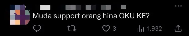 31yo M'sian Who Mocked OKU Community In Viral 2021 Video Is Now MUDA's Candidate For State Election comment 2