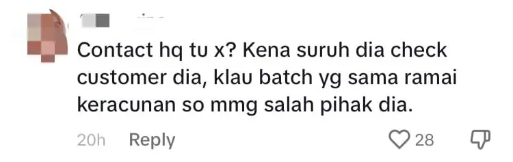 M'sian Family Hospitalised Due To Food Poisoning After Buying Frozen Honey Online comment 3