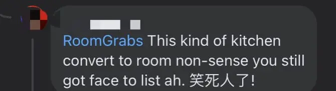 M'sians Shocked & Amused By 'Kitchen Room' Renting Out For RM250 In Ipoh comment 1