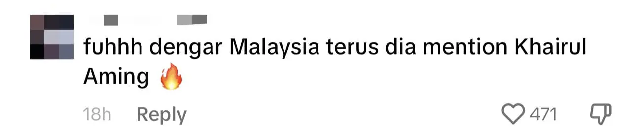 M'sian Man Surprised After Street Vendors In London Ask About Khairul Aming comment 3