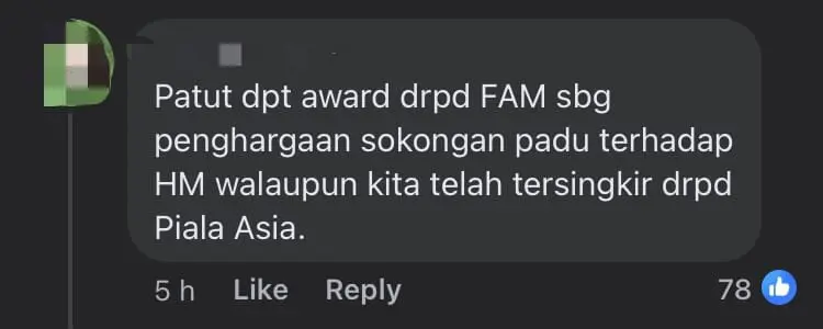 M'sian Football Fan Sells Motorbike Just To Watch M'sia Vs. South Korea At Asian Cup In Qatar comment 2