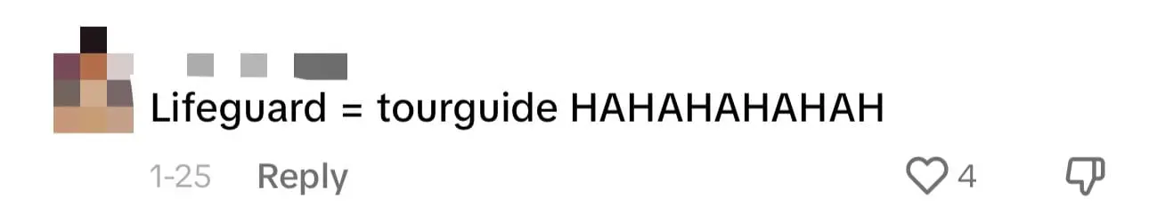 M'sian Lifeguard Unexpectedly Joins Customers On Water Slide After Slipping comment 2