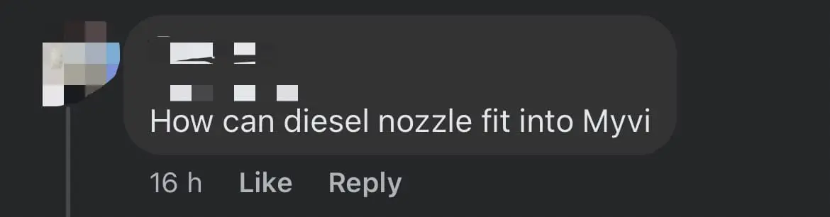 'RIP Car' — M'sians Shocked To See Man Pump Myvi With Diesel Instead Of Petrol comment 1