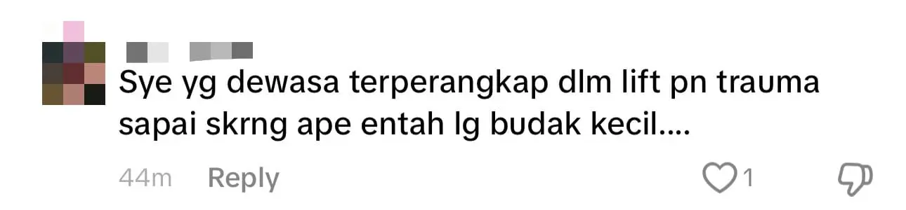 M’sian Kid Stuck Alone In Lift For Over Half An Hour As The Door Shuts Suddenly At Damansara Mall comment 2