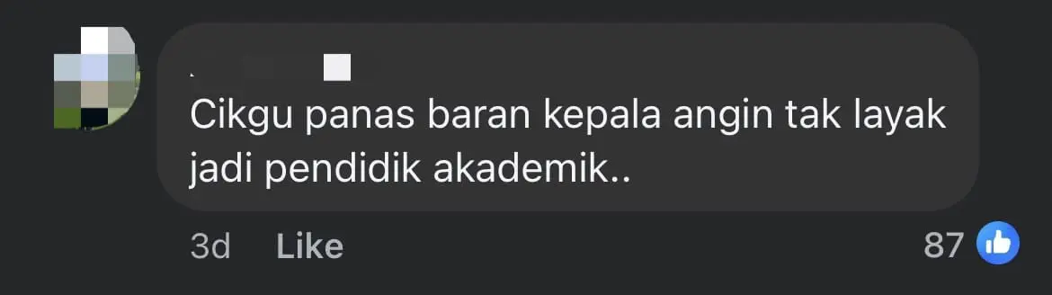 8yo M'sian Boy Allegedly Slapped By Teacher For Getting Into The Wrong Classroom comment 1