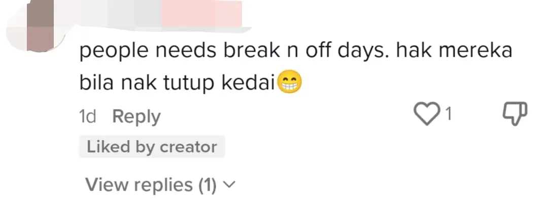 "This Isn't Raya!" — TikToker Rants About Malay Stalls Being Closed For CNY comment 4