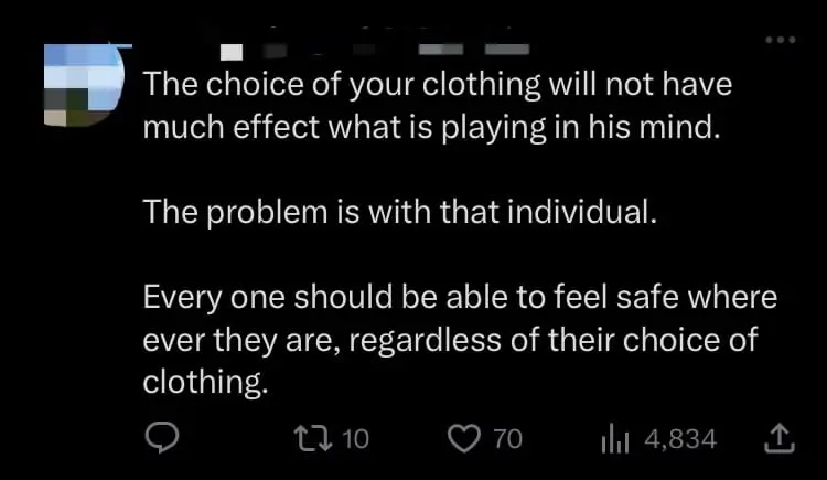 "Your Breasts Made Me Drool" — M'sian Woman Sexually Harassed By Stalker At Ramadan Bazaar comment 3