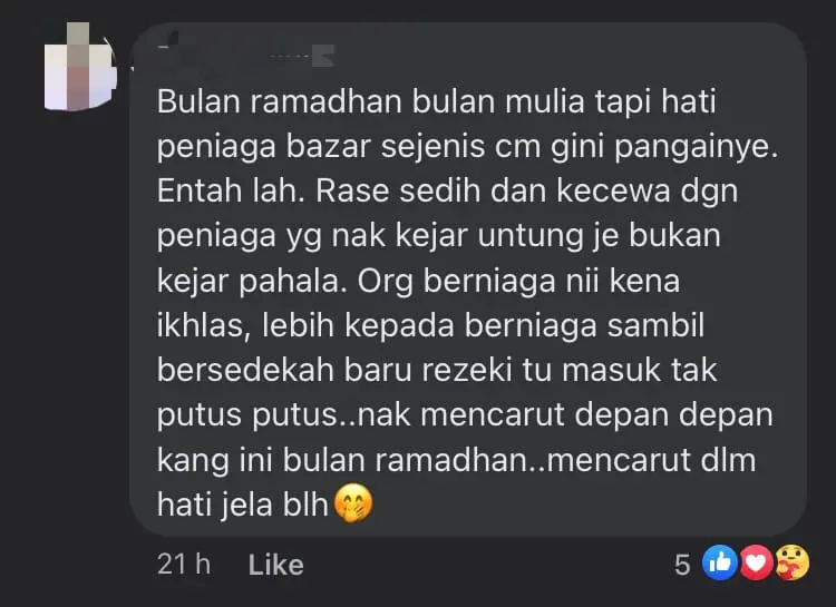 "Trashy Curry Puff!" — Kuantan Woman Slams Bazaar Stall For Selling Mouldy Curry Puffs comment 1