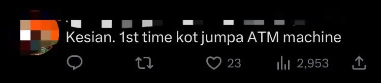 PAS MP Holds Ribbon-Cutting Ceremony For New ATM, Netizens Left Bewildered comment 1