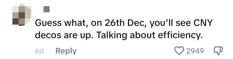 'So Freaking Tall!' — Angmoh Woman Shocked To See Christmas Tree Bigger Than Those In The US At KL Mall comment 3