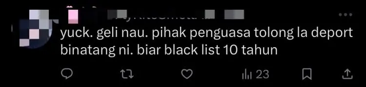 Foreign Woman Poops In Front Of Homestay At Cameron Highlands comment 3