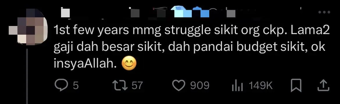 M'sian Man With RM3.5K Salary Takes On 3 Jobs Just To Pay Off Monthly RM1K House Loan comment 1