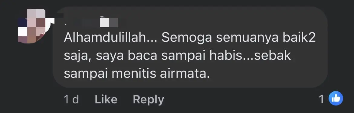 M'sian Pays Petrol Bill For Man Who Only Had RM3 In His Pocket comment 2